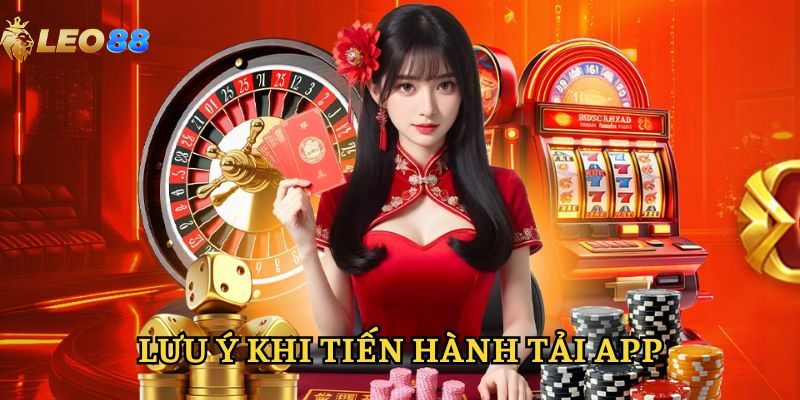 Lưu ý quan trọng khi tải app Leo88