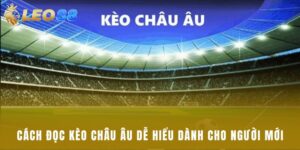 Cách đọc kèo Châu Âu dễ hiểu dành cho người mới