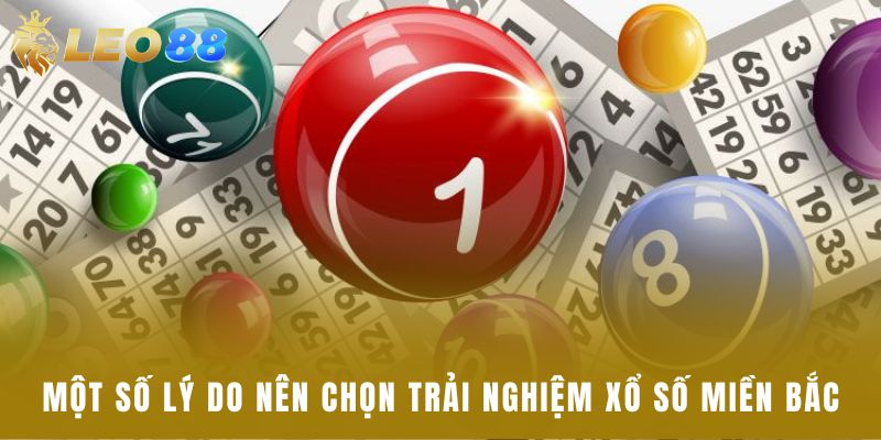 Một số lý do nên chọn trải nghiệm xổ số miền Bắc